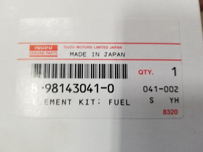 NOS NEW GENUINE ISUZU FILTER 8981430410 John Deere W/ Seal 2910-01-594-0177