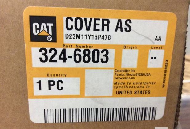 CAT OEM COVER 1774153 324-6803 3246803	14KP193		 5340-01-564-4376