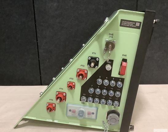 GENERAL DYNAMICS LAV-25 DRIVERS INSTRUMENT PANEL ASSEMBLY USMC  107778207-011