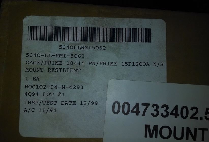 5342-00-473-3402	 15P1200A	MOUNT NEW SURPLUS
