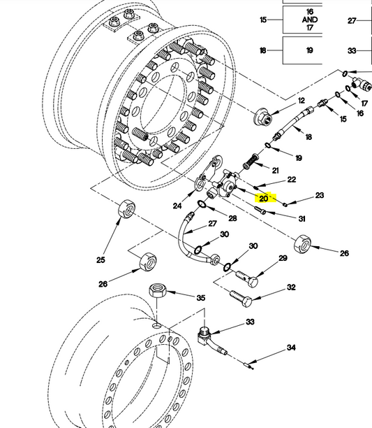 FMTV LMTV CTIS VALVE PNEUMATIC Replacement OEM