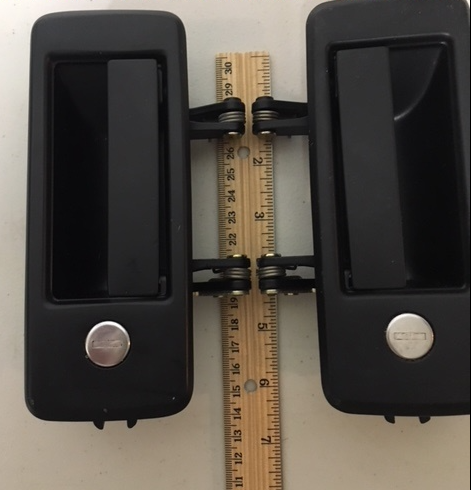 M1078 M1083 RIGHT and LEFT OUTER DOOR HANDLE  SET LMTV FMTV