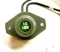 HMMWV HUMVEE M998 T/C LOCK INDICATOR DASH LIGHT HUMMER