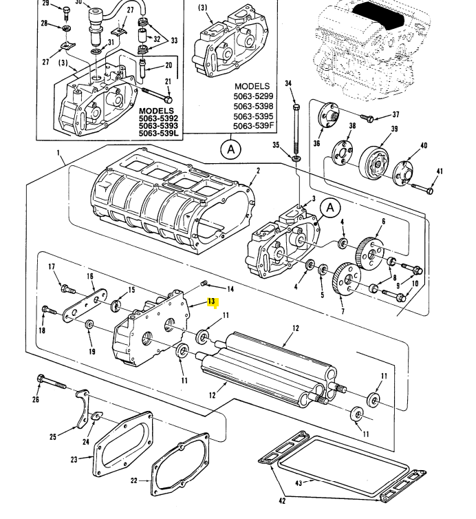 M109 APC End Plate  5134914 Housing 2990-00-079-8611