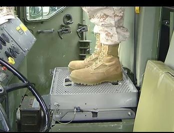 BMI Defense Systems MILITARY FOOT TURRET PLATFORM 1631 Seat Belt Parts Kits 2540-01-573-3341