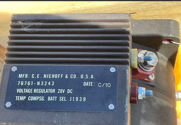 2920-01-657-5989 3846374 MRAP - M-ATV	ALTERNATOR