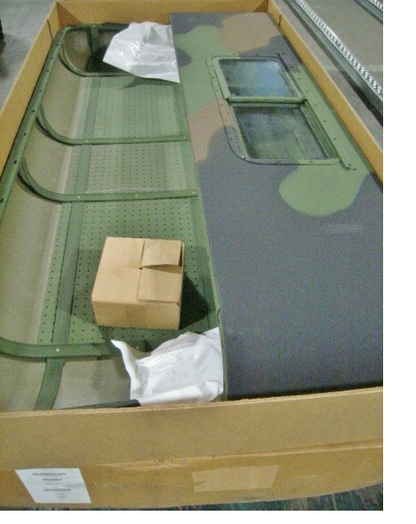 STEEL CAMO HARDTOP 5 TON KIT M939 /M939/M923/M925 Military 12256227 2540-01-096-5023