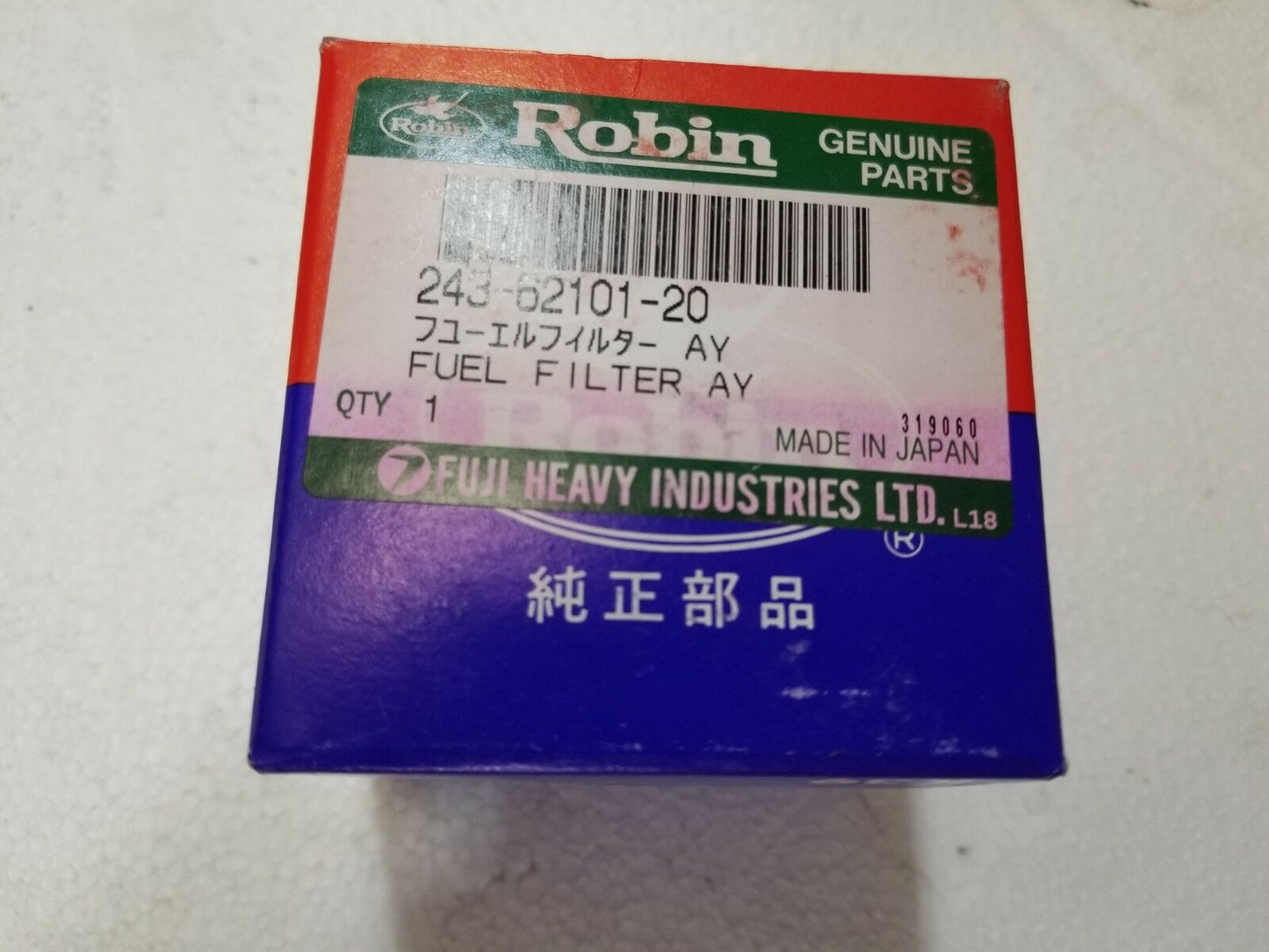 LOT OF 10 WIS CON FUEL FILTER EY2436210120 Robin Subaru 243-62101-20