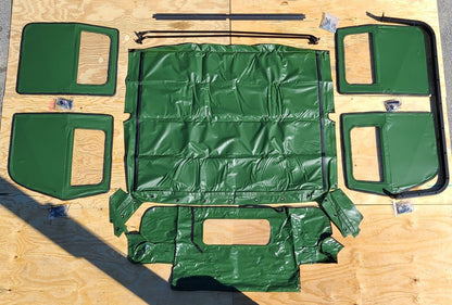 HMMWV 4 MAN  SOFT TOP Selection, Doors, Roof, Curtain Etc BLACK GREEN