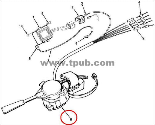 NARTRON HEMTT CONTROL DIRECTIONAL  m977 1869400